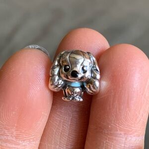 NWOT Disney Lady Enamel Charm Sterling Silver 925